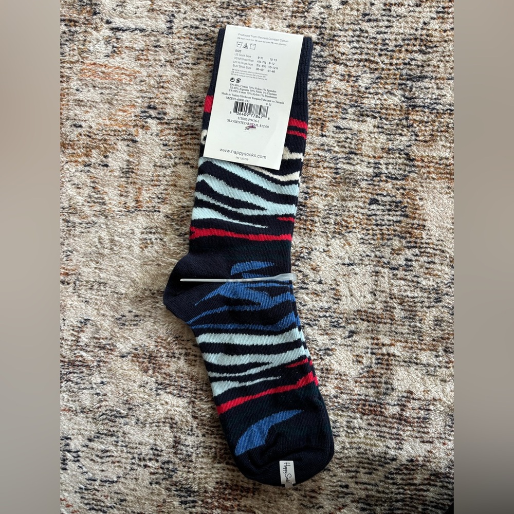 Happy Socks Multicolor Patterned Socks - Picture 2 of 2